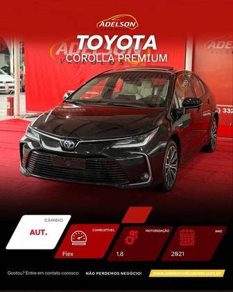 TOYOTA COROLLA 1.8 VVT-I HYBRID FLEX ALTIS CVT TOYOTA COROLLA 1.8 VVT-I HYBRID FLEX ALTIS CVT